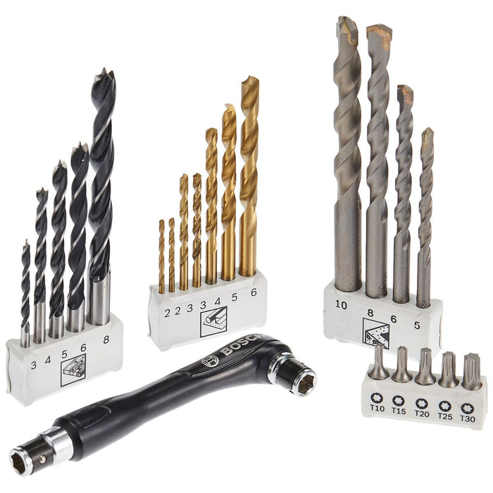 Drill bits and tits set BOSCH 49 Части