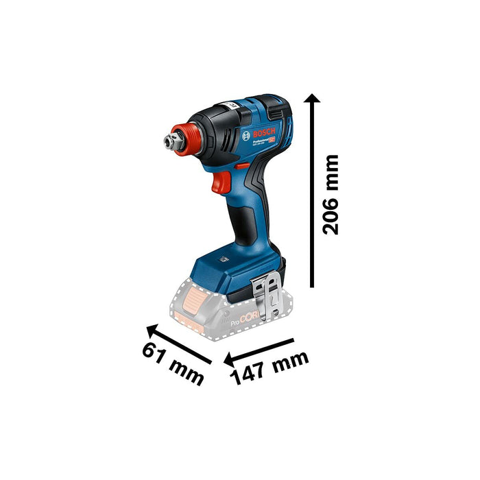 Стрелкаща бормашина BOSCH GDX/GSB 18 V 1750 rpm 350 Nm