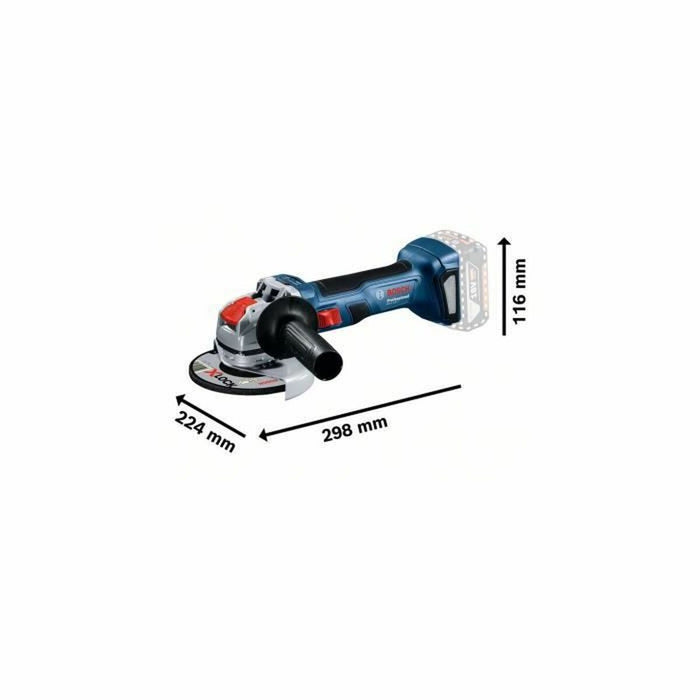 Ъглошлайф BOSCH GWX 18V-7 Professional 700 W 18 V (1 броя)