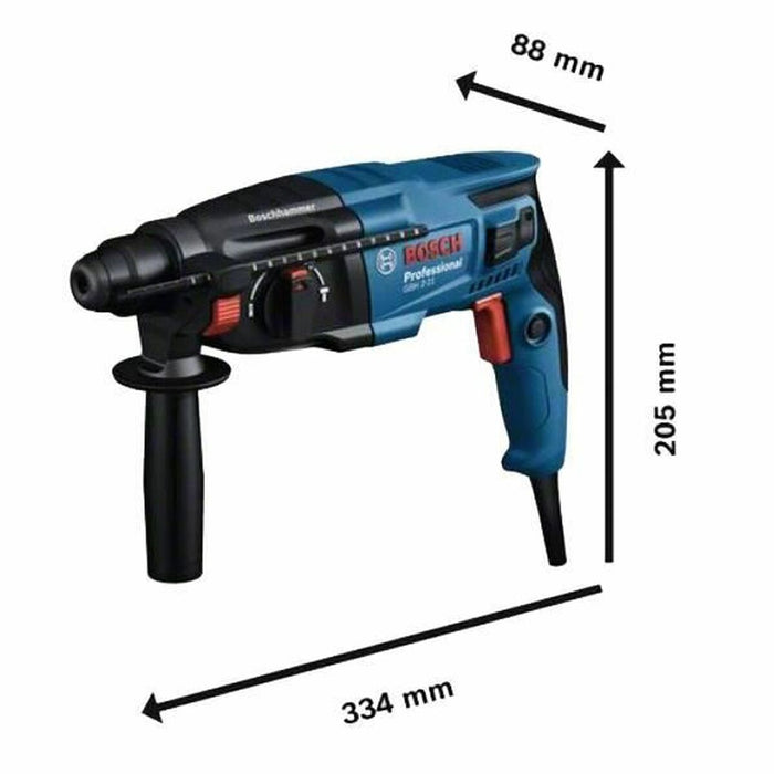 Ударна бормашина BOSCH Professional GBH 2-21 720 W 1200 rpm