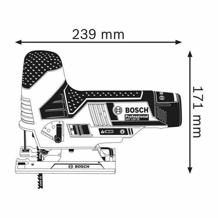 Прободен Трион BOSCH GST 12V-70 Professional 12 V