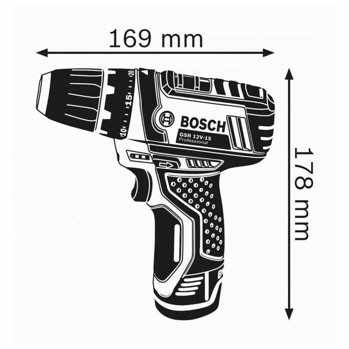 Електрическа отвертка BOSCH GSR 30 Nm