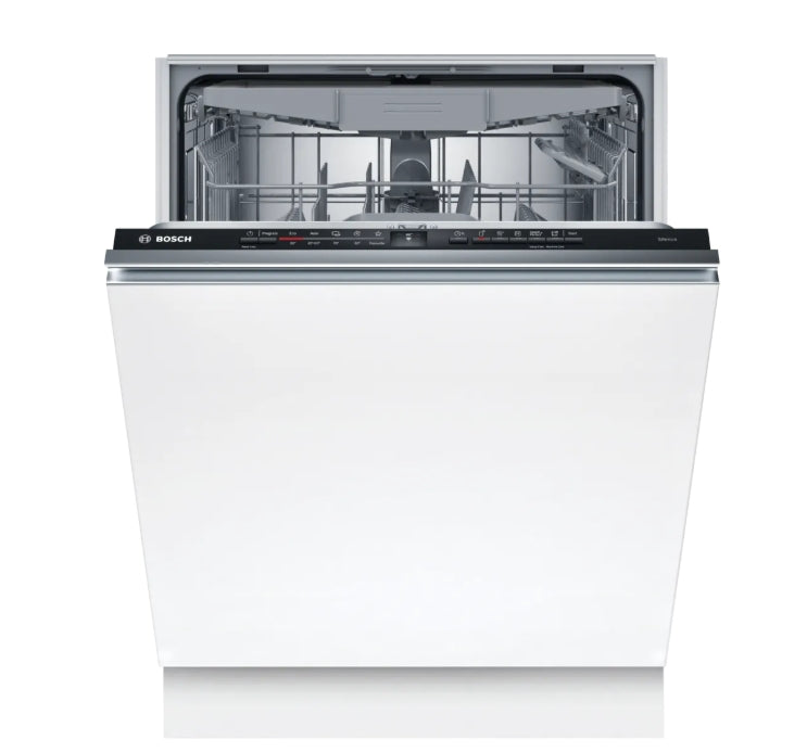 Bosch SMV2HVX06E, SER2, Съдомиялна машина с вградена система, C, Polinox, 9,0 л, 14 чекмеджета, 6 чекмеджета/5 чекмеджета, 46 dB(C), 3-то чекмедже, Rackmatic, HC