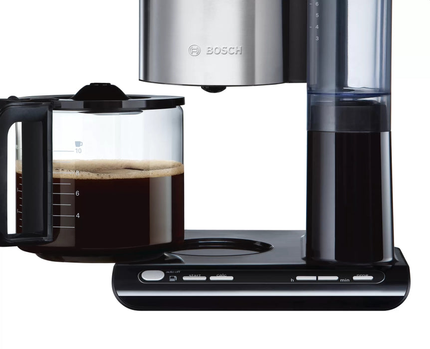 Bosch TKA8633, Coffee machine, Styline Black, Black