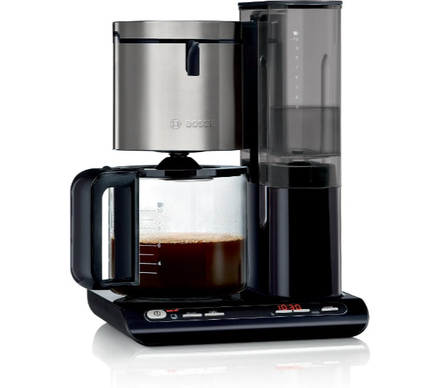 Bosch TKA8633, Coffee machine, Styline Black, Black