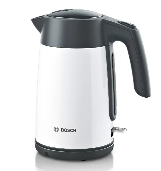 Bosch TWK7L461, Чайник, 2400 W, 1.7 l, Бял