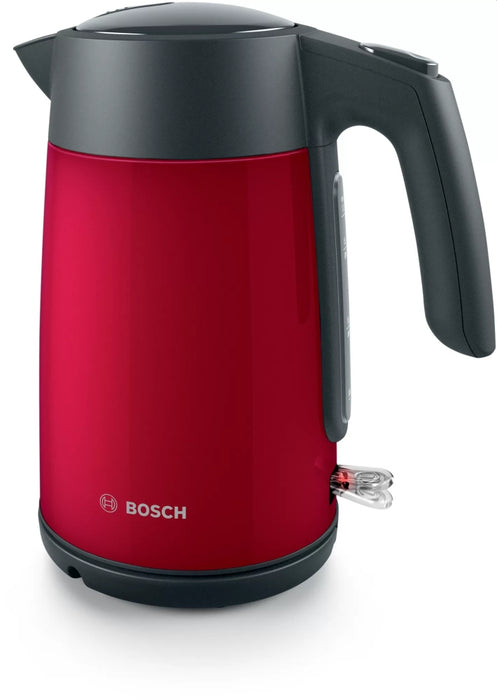 Bosch TWK7L464, Чайник, 2400 W, 1.7 l, Червен