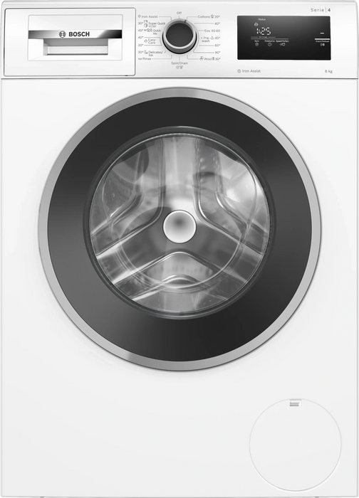 Пералня Bosch WAN2806NBY , 1400 об./мин., 8.00 kg, A , Бял