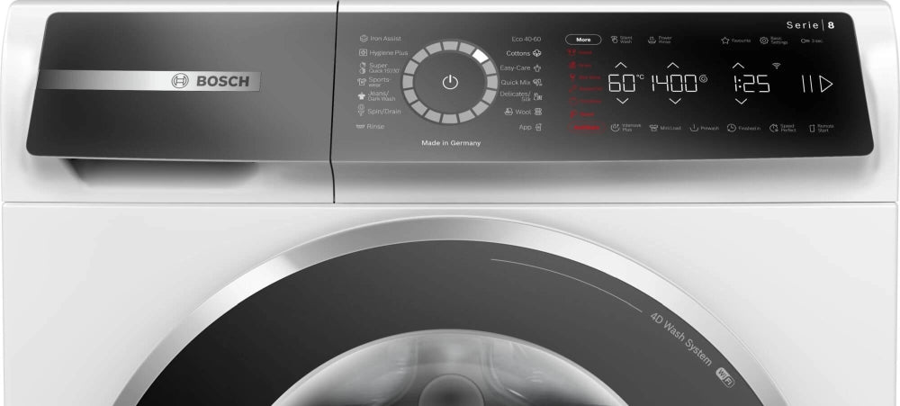 Пералня BOSCH WGB24400BY, 9 кг, 1400 об/мин.