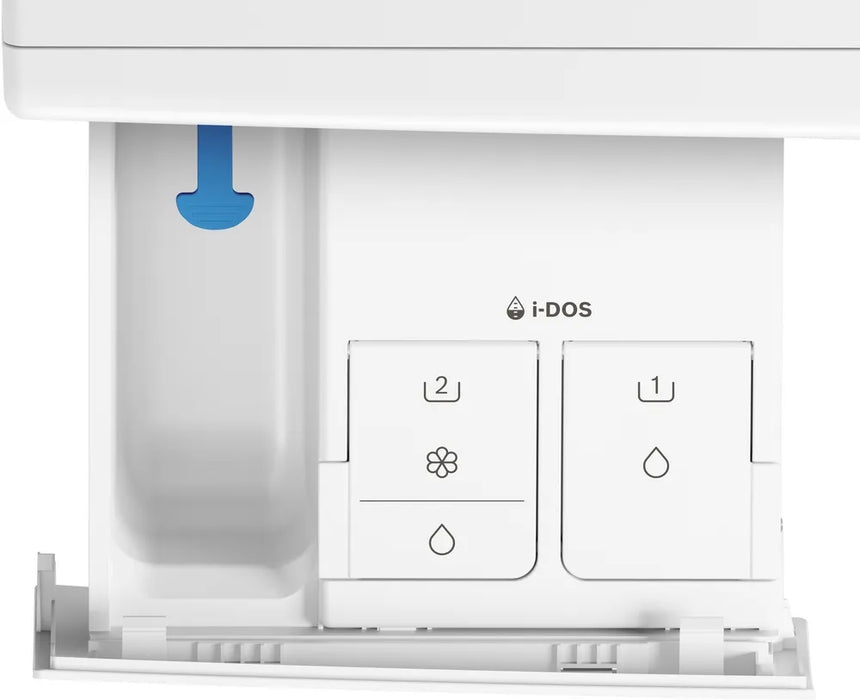 Bosch WGH256A0BY, SER6, Washing machine 10kg,  A, 1600rpm, 74dB(B), HC, Iron Assist, i-DOS, AntiStain 6, waveDrum 70l, White