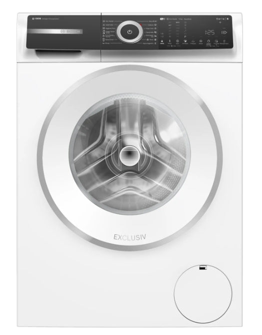 Bosch WGH256A0BY, SER6, Washing machine 10kg,  A, 1600rpm, 74dB(B), HC, Iron Assist, i-DOS, AntiStain 6, waveDrum 70l, White