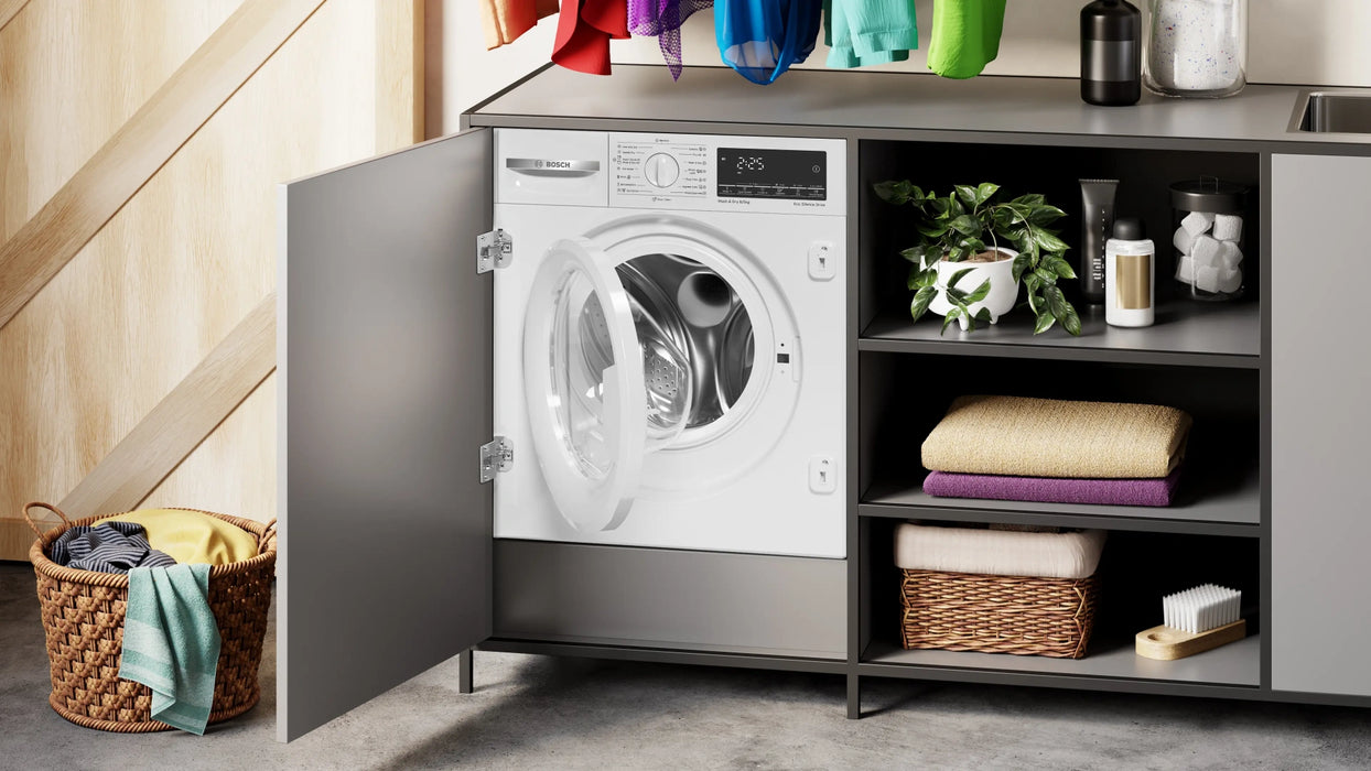 Вградена пералня със сушилня Bosch WKD28490EU , 5 kg, 8.00 kg, E