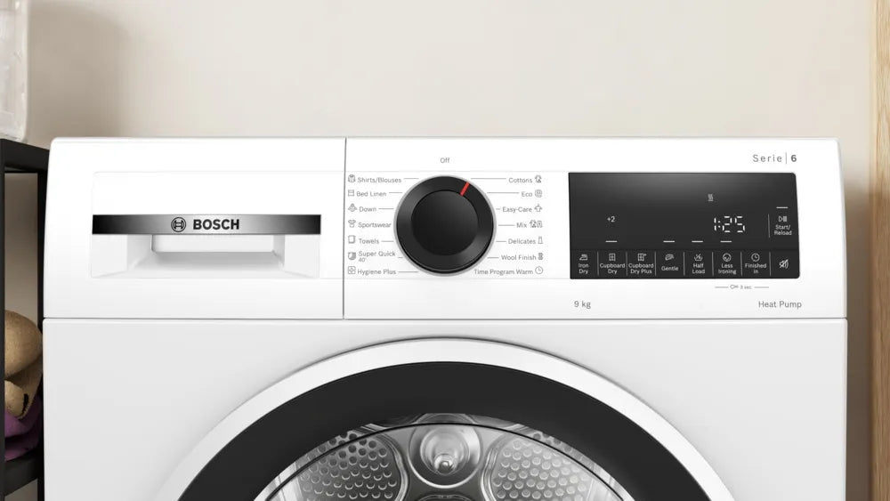Сушилня BOSCH WQG243DMBY, 9 кг, Термопомпа, Auto Dry