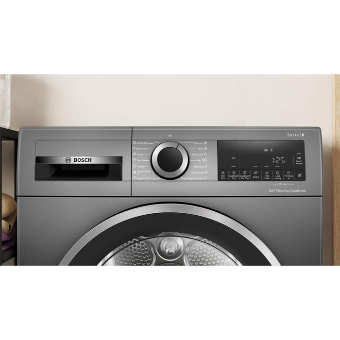 Сушилня BOSCH WQG245DREU, 9 кг, Термопомпа, SelfCleaning, C