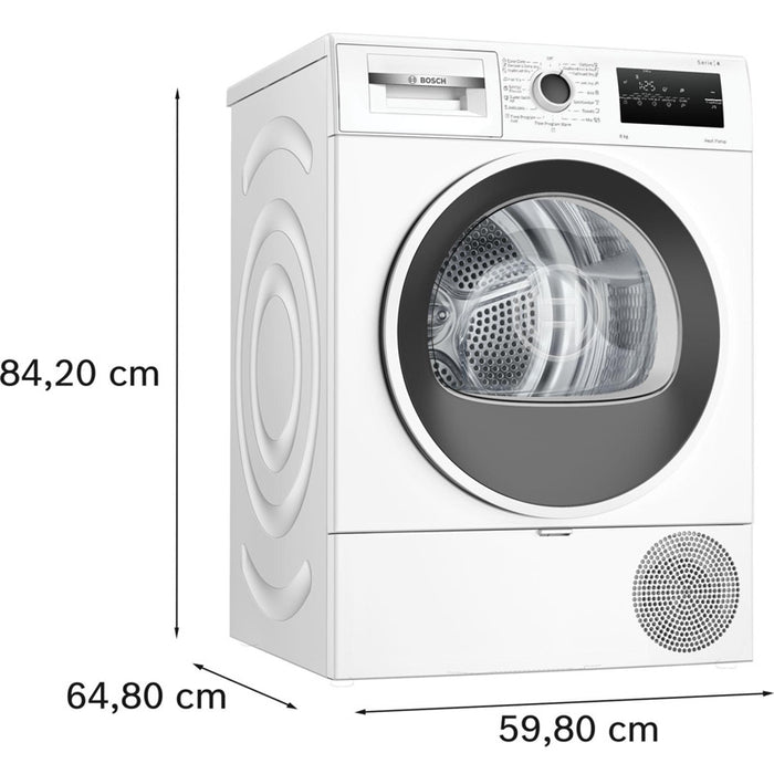 Сушилня Bosch WTH85209BY + Аксесоар за сушилня Meliconi 656153 силиконови топки