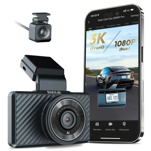 Botslab Dash Camera G500H Pro Black EU