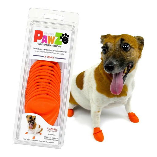 Ботуши Pawz Куче Оранжев XS