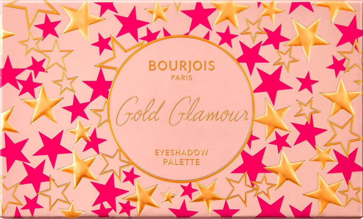 Палитра сенки за очи Gold Glamour - Nr. Gold 001, 7 g