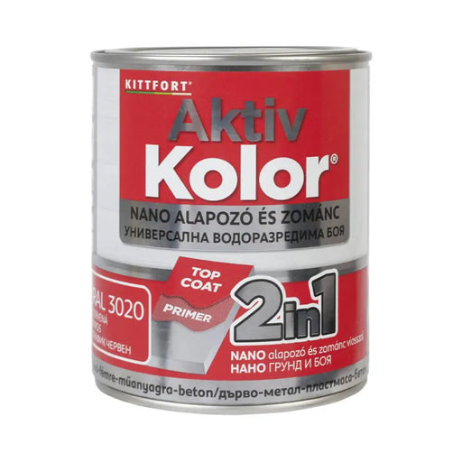 БОЯ 2В1 AKTIV COLOR RAL3020 ТРАФИКЧЕРВЕН