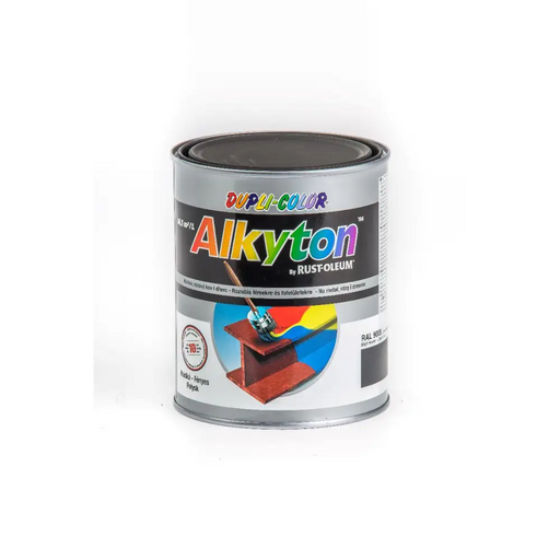 БОЯ 4В1 ALKYTON RAL 9005 ЧЕРЕН МАТ 750ML