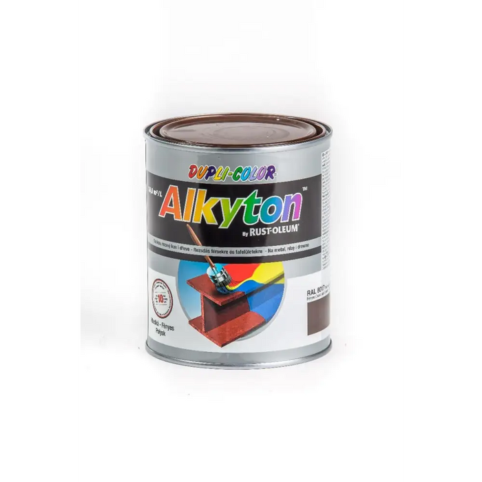 БОЯ 4В1 ALKYTON RAL 8017 Т. КАФЯВ 750ML
