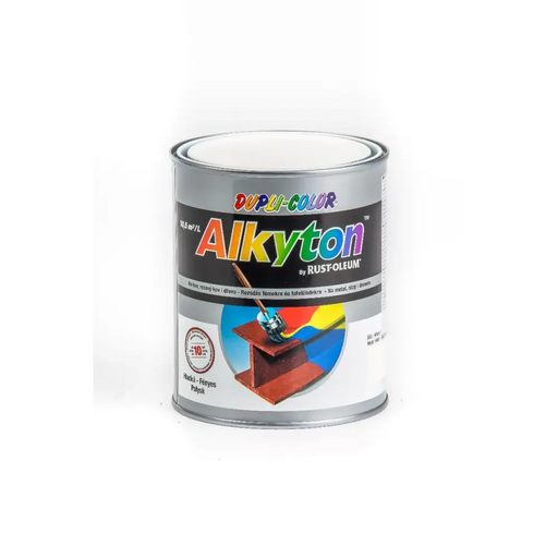 БОЯ 4В1 ALKYTON RAL 9010 БЯЛ ГЛАНЦ 750ML