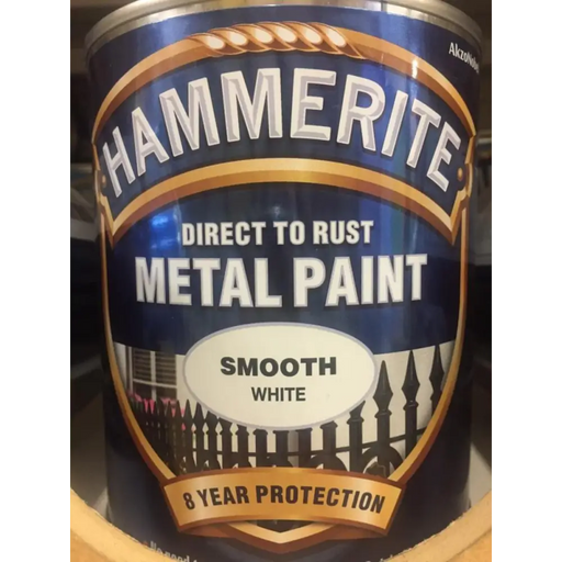 БОЯ HAMMERITE 750 ML БЯЛ ГЛАНЦ