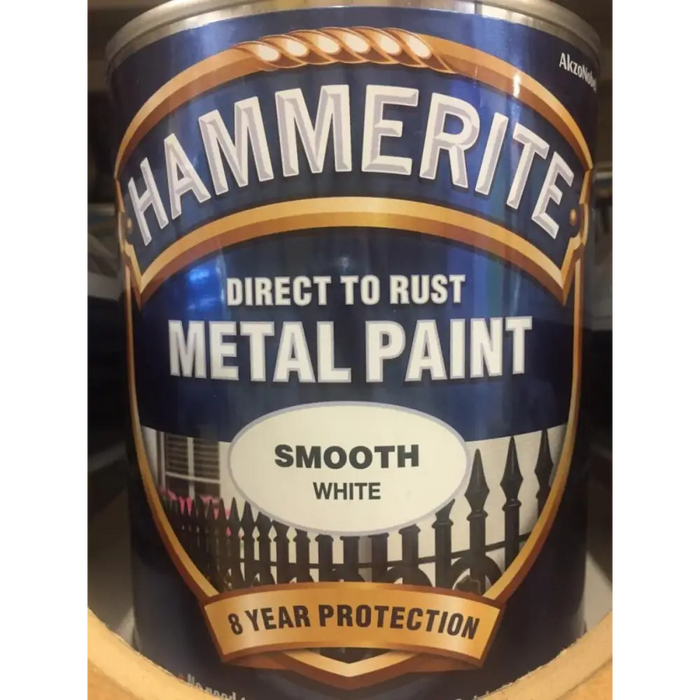 БОЯ HAMMERITE 750 ML БЯЛ ГЛАНЦ