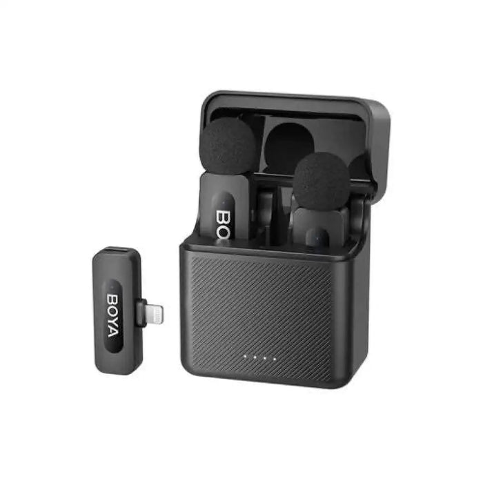 BOYA Microphone Wireless BY-V3 2.4GHz with 2 transmitters