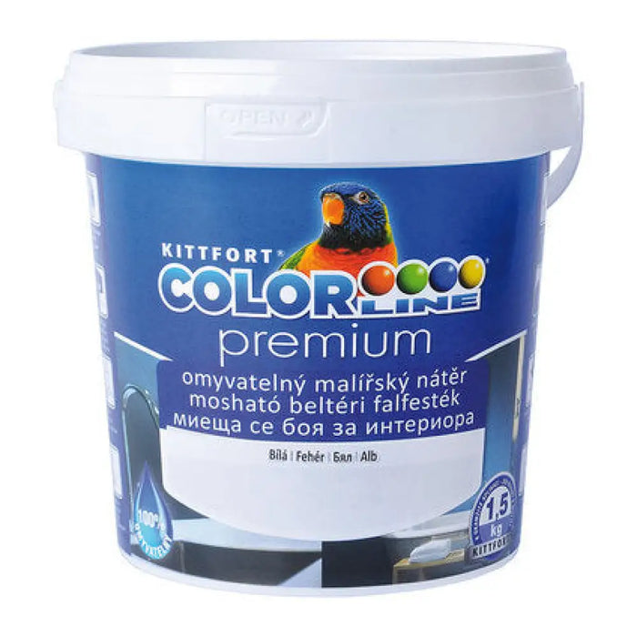 БОЯ МИЕЩА СЕ БЯЛ ЦВЯТ 1.5 KG COLOR LINE PREMIUM