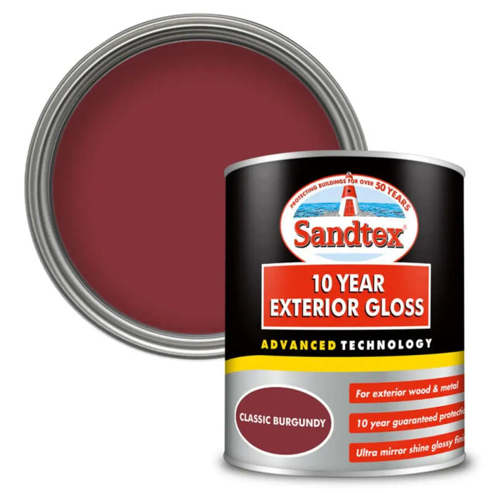 БОЯ SANDTEX GLOSS BURGUNDY 0.750L