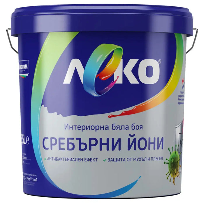 БОЯ СЪС СРЕБЪРНИ ЙОНИ 8.5L LEKO
