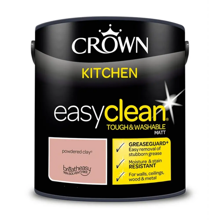 БОЯ ЗА КУХНЯ CROWN POWDERED CLAY 2.5L