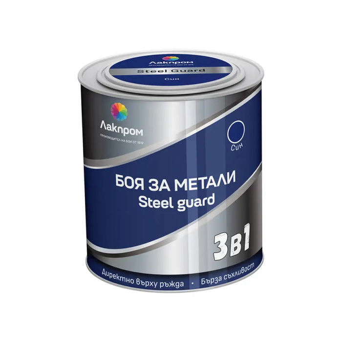 БОЯ ЗА МЕТАЛ 3 В 1 СИН 700 ML LACKPROM