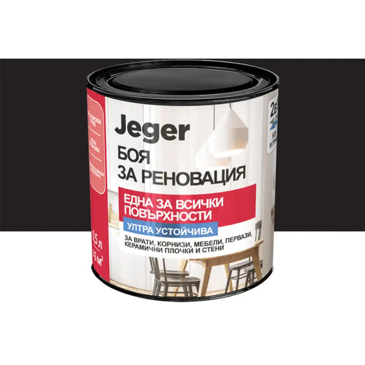 БОЯ ЗА РЕНОВАЦИЯ ЧЕРНА 0.5 L JEGER