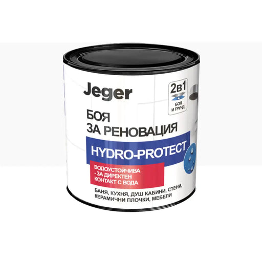 БОЯ ЗА РЕНОВАЦИЯ HYDRO-PROTECT БЯЛА 0.5 L JEGER