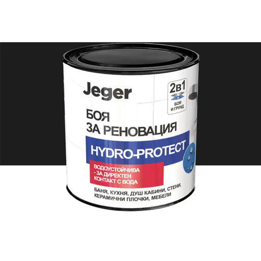БОЯ ЗА РЕНОВАЦИЯ HYDRO-PROTECT ЧЕРНА 0.5 L JEGER