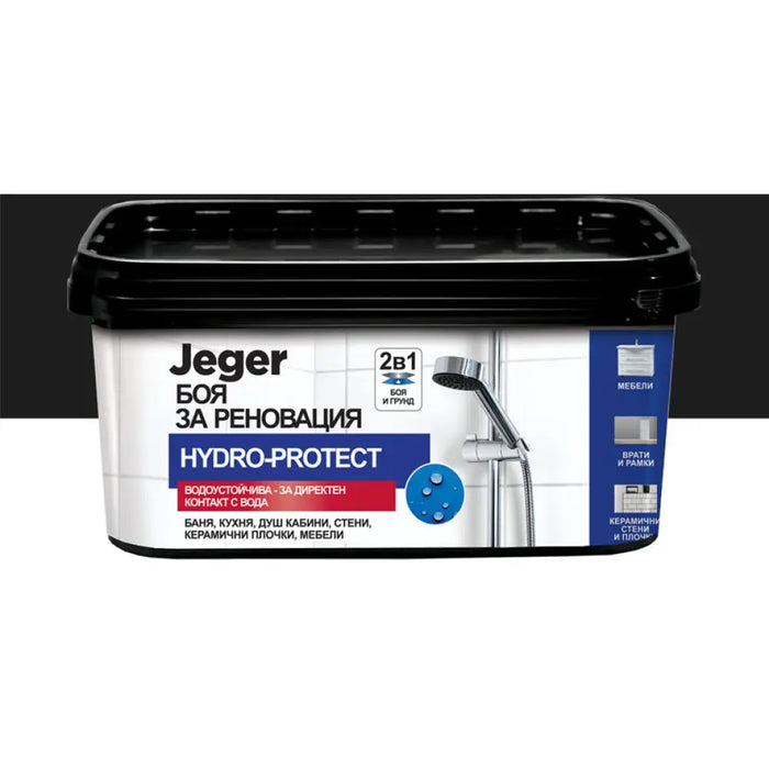 БОЯ ЗА РЕНОВАЦИЯ HYDRO-PROTECT ЧЕРНА 2 L JEGER