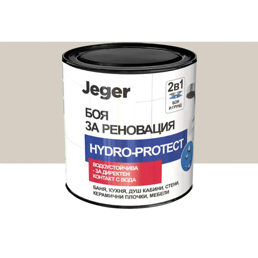 БОЯ ЗА РЕНОВАЦИЯ HYDRO-PROTECT ТОПЛО СИВА 0.5 L JEGER