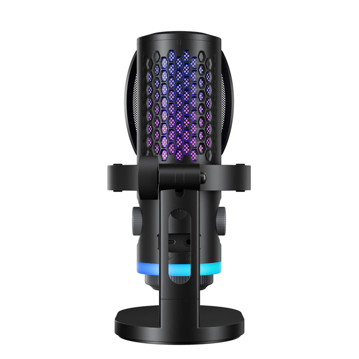 BOYA CastMic G40 Жичен USB-C геймърски микрофон - Черен