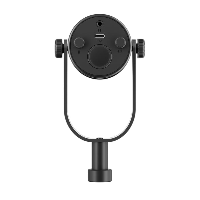 BOYA CastMic P60D Студийна стойка за микрофон с кабел, USB XLR - Черна