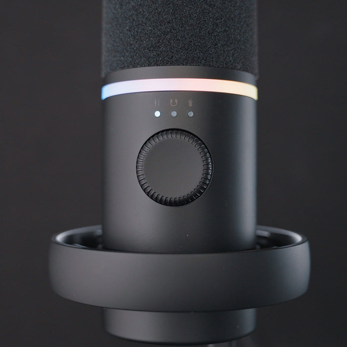 BOYA CastMic S60 Жичен динамичен геймърски микрофон USB XLR - Черен
