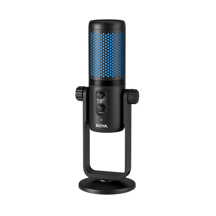 Безжичен микрофон BOYA BY-PM740 с 4 насочени характеристики 2.4 GHz мини жак 3.5 mm USB-A - черен