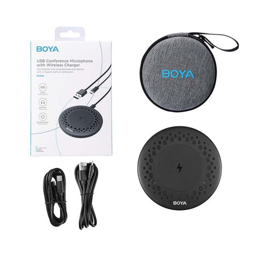 BOYA Microphone Wireless Blobby Omnidirectional Conference Black EU