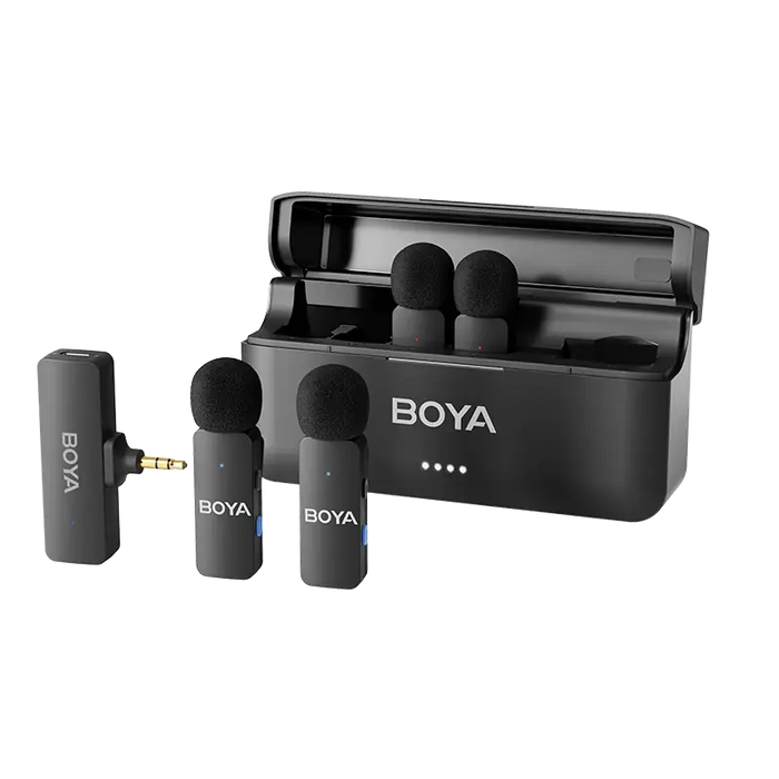 Безжична микрофонна система BOYA BY-V4