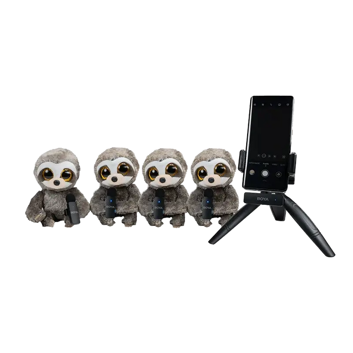 Безжична микрофонна система BOYA BY-V4U - USB-C