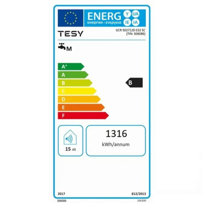 Бойлер TESY Бойлер TESY BelliSlimo Lite Dry GCR 50 27 12D