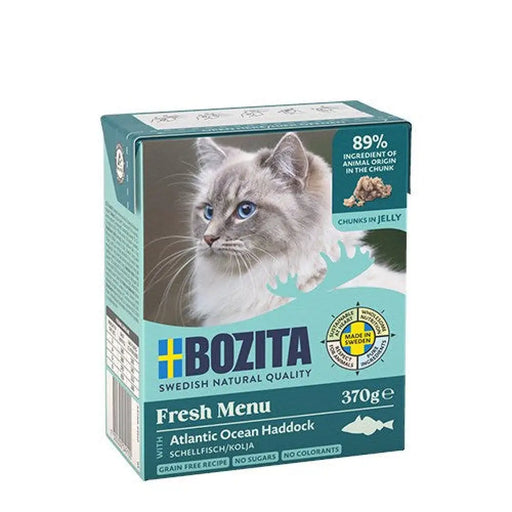 BOZITA Fresh Menu Пикша в желе - мокра храна за котки