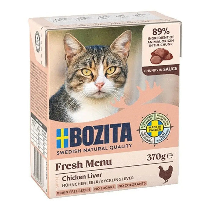 BOZITA Fresh Menu Пилешки дробчета в сос - мокра храна