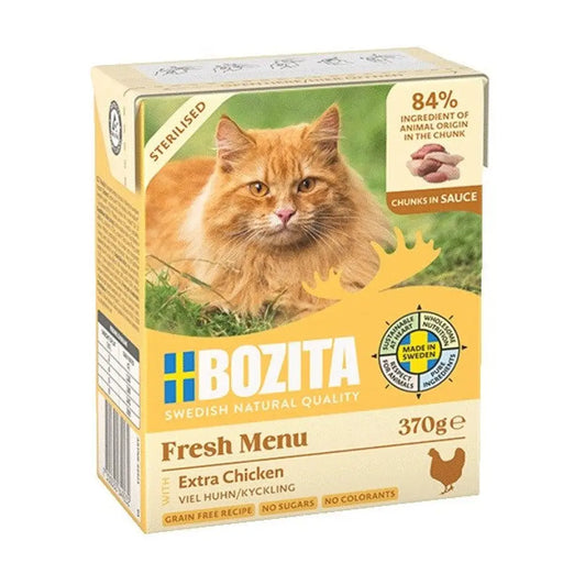 BOZITA Fresh Menu Sterilized Extra Chicken - мокра храна